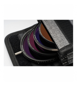 Pochette pour 4x filtres circulaires jusqu'à Ø 95mm