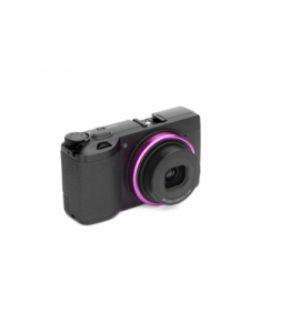 Ring Cap für RICOH GR IIIx - Rose Red & Silver