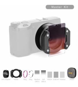 Master Kit für RICOH GR IIIx - Rose Red & Silver