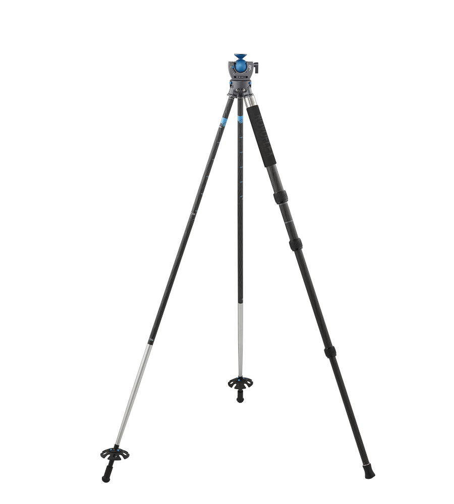 2x QuadroLeg Falt-Wanderstock Version III