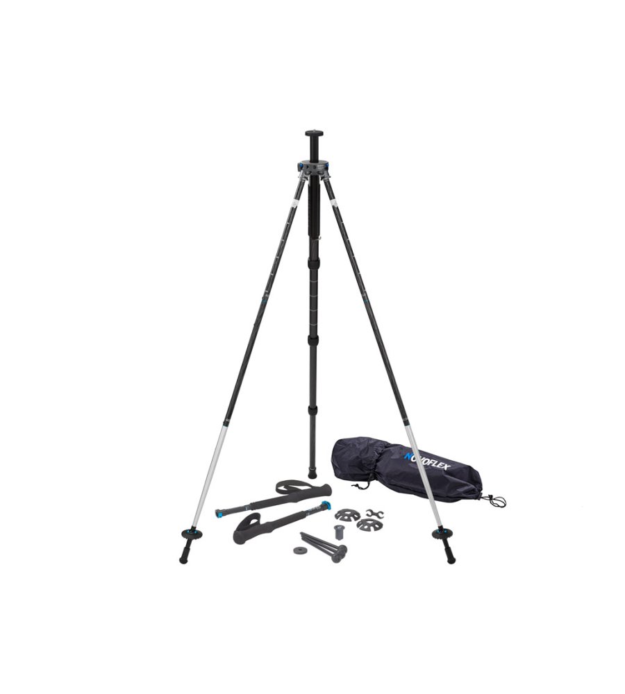 TrioPod-M mit Wanderstöcken