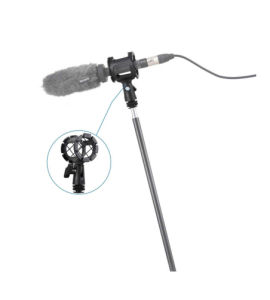 Microphone Shock Mount for Camera Shoes and Boompoles 1859