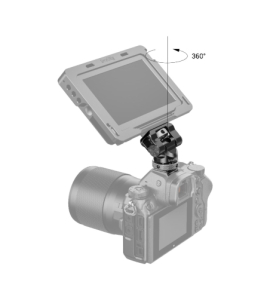 Swivel and Tilt Monitor Mount mit Cold Shoe BSE2346B