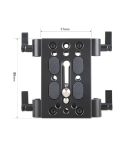 Baseplate with Dual 15mm Rod Clamp 1798
