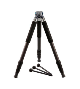 Trépieds avec des jambes en carbon 4 section et 3 jambes mini échangeab