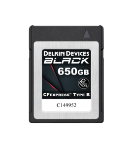 BLACK CFexpress Type B 650GB R:1725MB/s W:1530MB/s