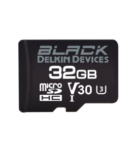 BLACK UHS-I microSDHC 32GB W:90MB/s R:90MB/s