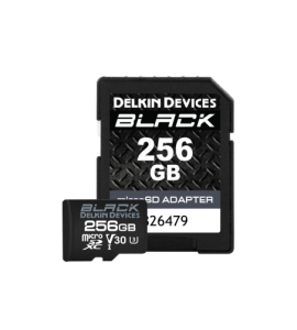 BLACK UHS-I microSDXC 256GB W:90MB/s R:90MB/s