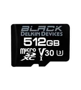 BLACK UHS-I microSDXC 512GB W:90MB/s R:90MB/s