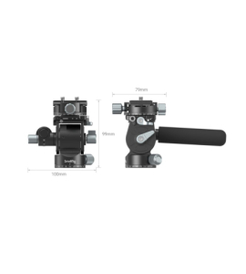 SmallRig Lightweight Fluid Video Head 3457B