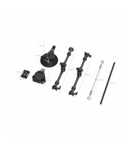 4-Arm Suction Cup Camera Mount Kit SC-15K 3565B