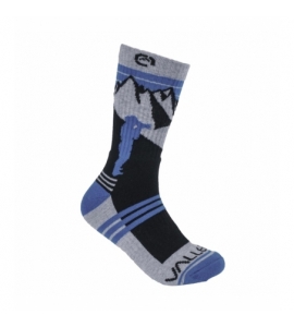 Merino Wool Sock - Blue - EU 41-46