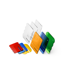 Polaroid Acrylic Photo Frame - Coloured - 3 Pack