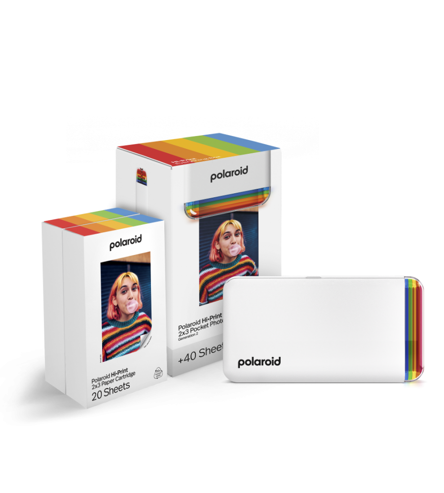 Everything Box Polaroid Hi-Print 2x3 Gen 2.0 - White
