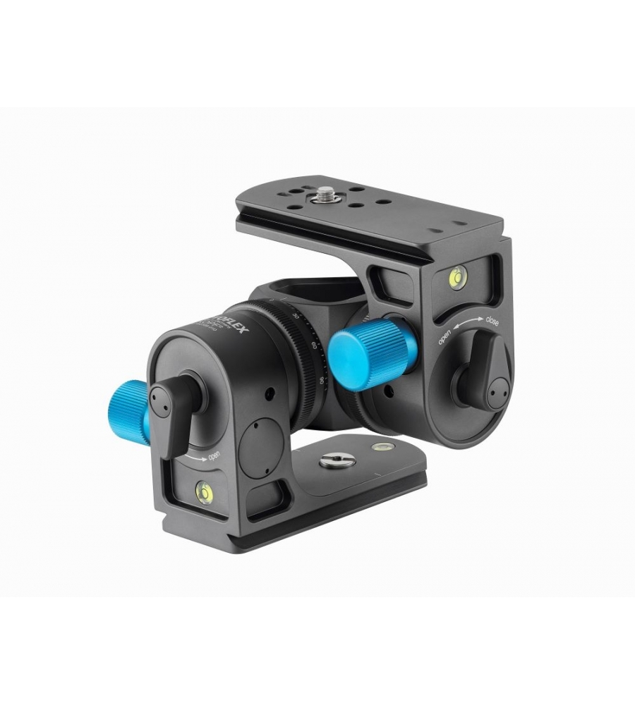 2x Poignée de réglage fin pour tête à engrenages KOPF²