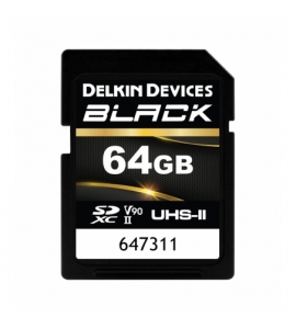 2x BLACK UHS-II (V90) 64GB R:300MB/s W:250MB/s