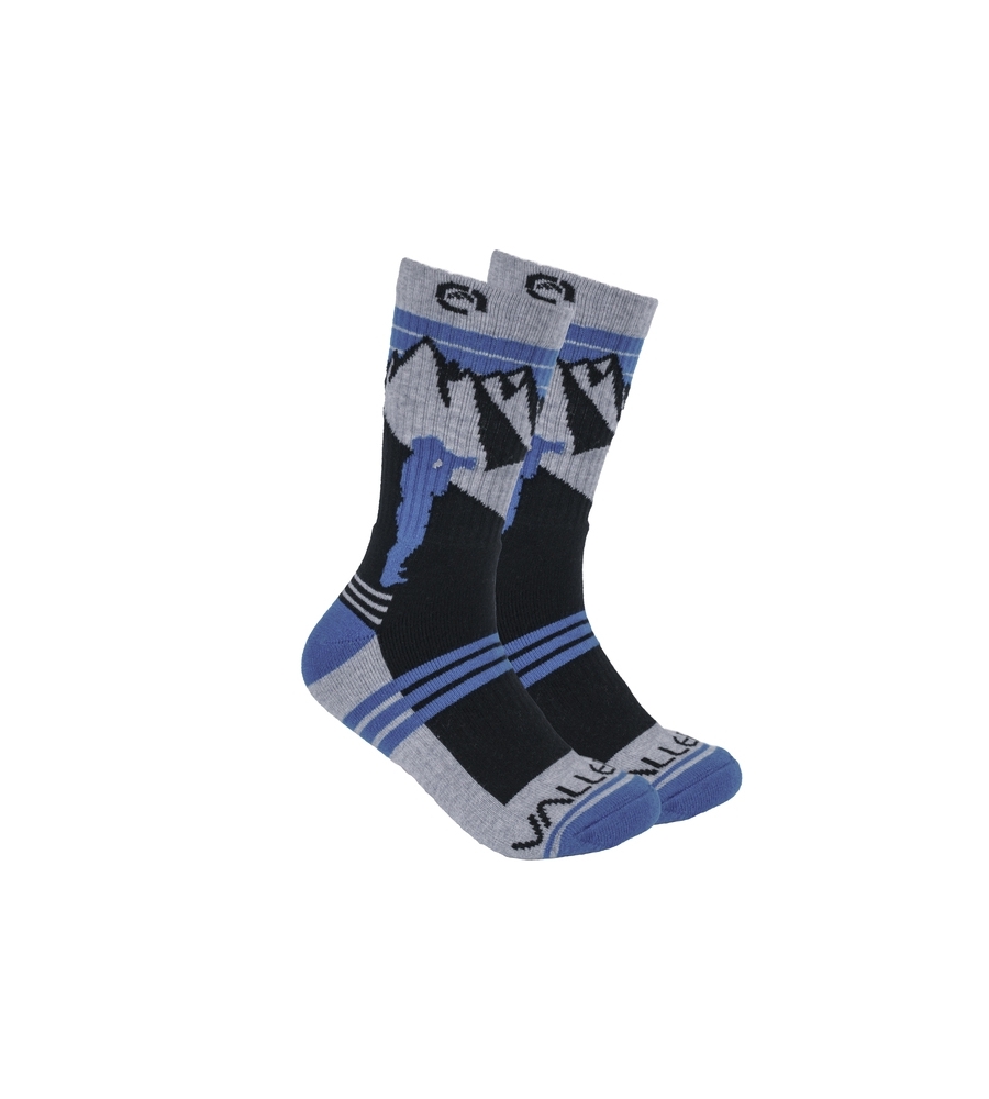 Merino Wool Sock- Blue - EU 36-40