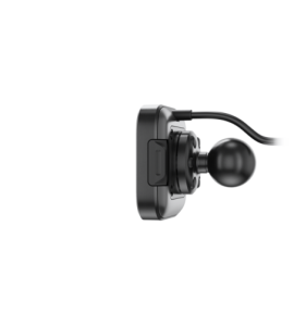 1" Motorcycle Locking & Charging Ball Adapter - Black