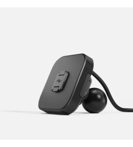 1" Motorcycle Locking & Charging Ball Adapter - Black