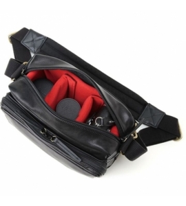 GCAM-1100 Leather Shoulder Camera Bag
