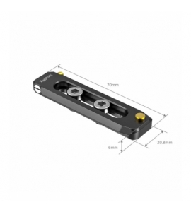 Low-profile NATO Rail 70mm BUN2483B