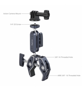 Crab-Shaped Clamp with Ballhead Magic Arm 5529