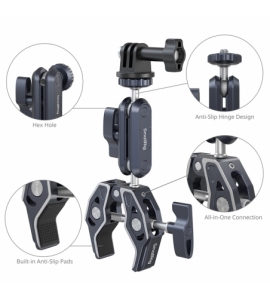 Crab-Shaped Clamp with Ballhead Magic Arm 5529