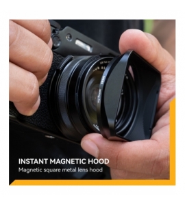 Jetmag Pro for Fujifilm X100 Series Lens Hood Kit - Black