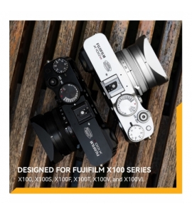 Jetmag Pro for Fujifilm X100 Series Lens Hood Kit - Black