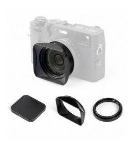 Jetmag Pro for Fujifilm X100 Series Lens Hood Kit - Black