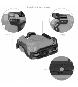 Cage Canon EOS R5/R6/R5C/R6 Mark II with BG-R10 Battery Grip 3464B