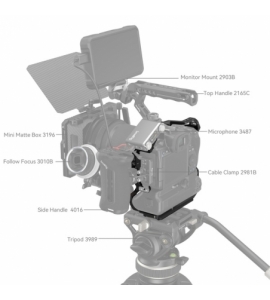 Cage Canon EOS R5/R6/R5C/R6 Mark II with BG-R10 Battery Grip 3464B