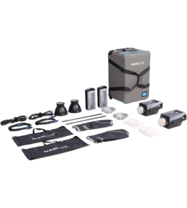 NANLITE FC-500B 2-Light Trolley Case Kit
