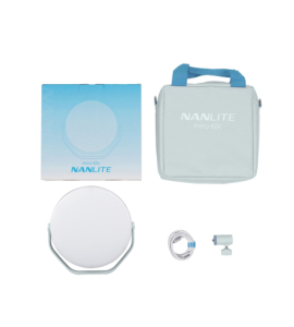 NANLITE miro 60c LED Full-color Round Panel Light