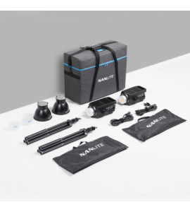 NANLITE FS-300B 2KIT with light stand