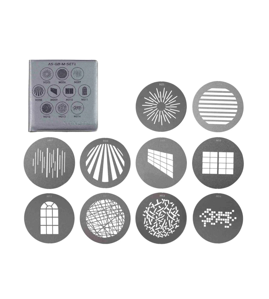 NANLITE GOBO Set 1