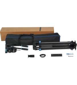 SIRUI Tripod Kit SQ100+VHS18 SIRUI Twin-Leg w. 100mm Half Bowl