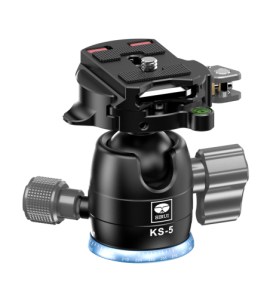 Low Gravity QR Ball Head with Panning Arca-Type Pl