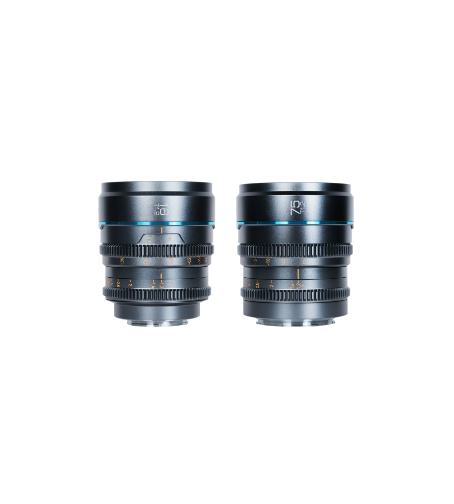 Sirui Nightwalker 16mm & 75mm T1.2 S35 MF Cine Len