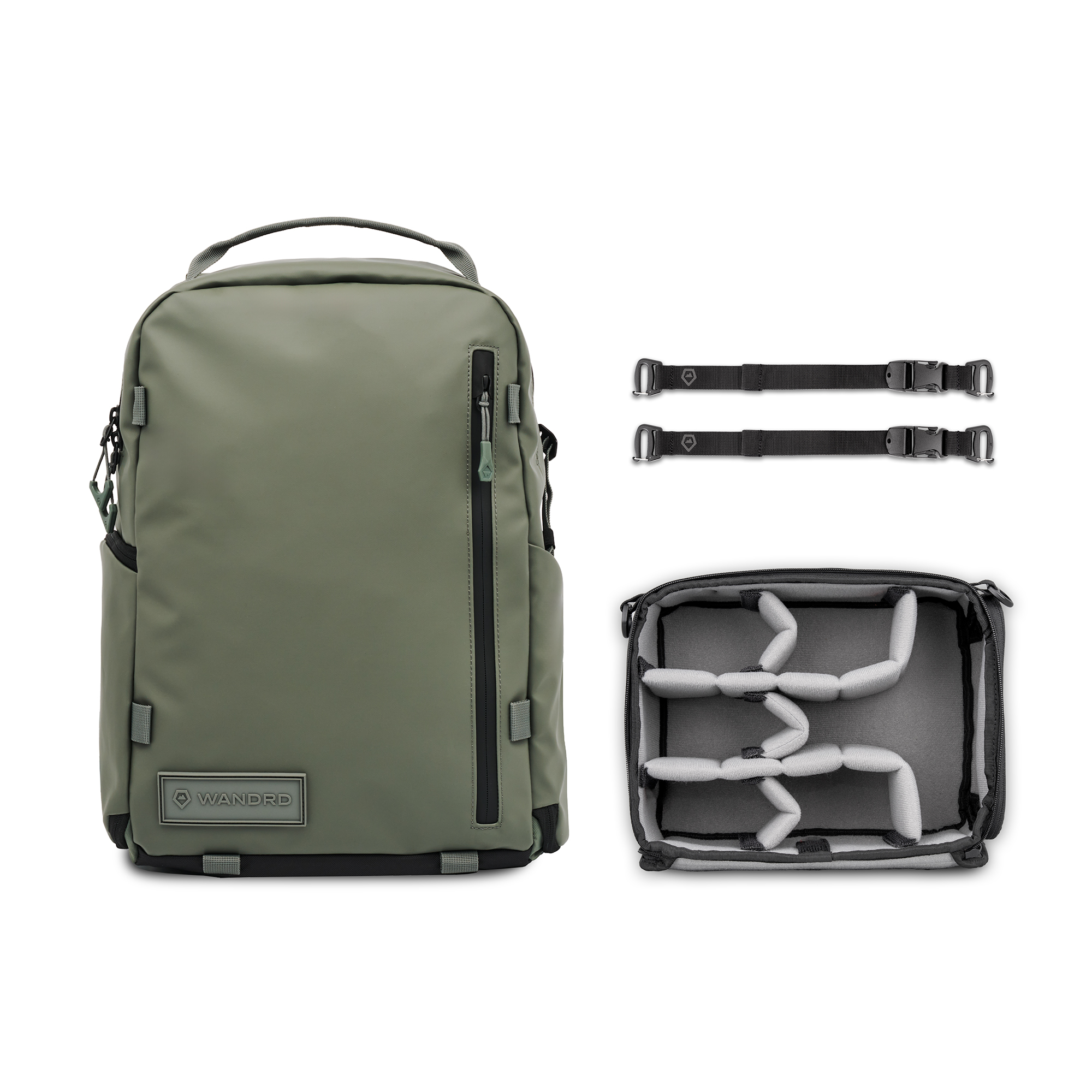 PRVKE 31 Zip Photo Bundle Wasatch Green