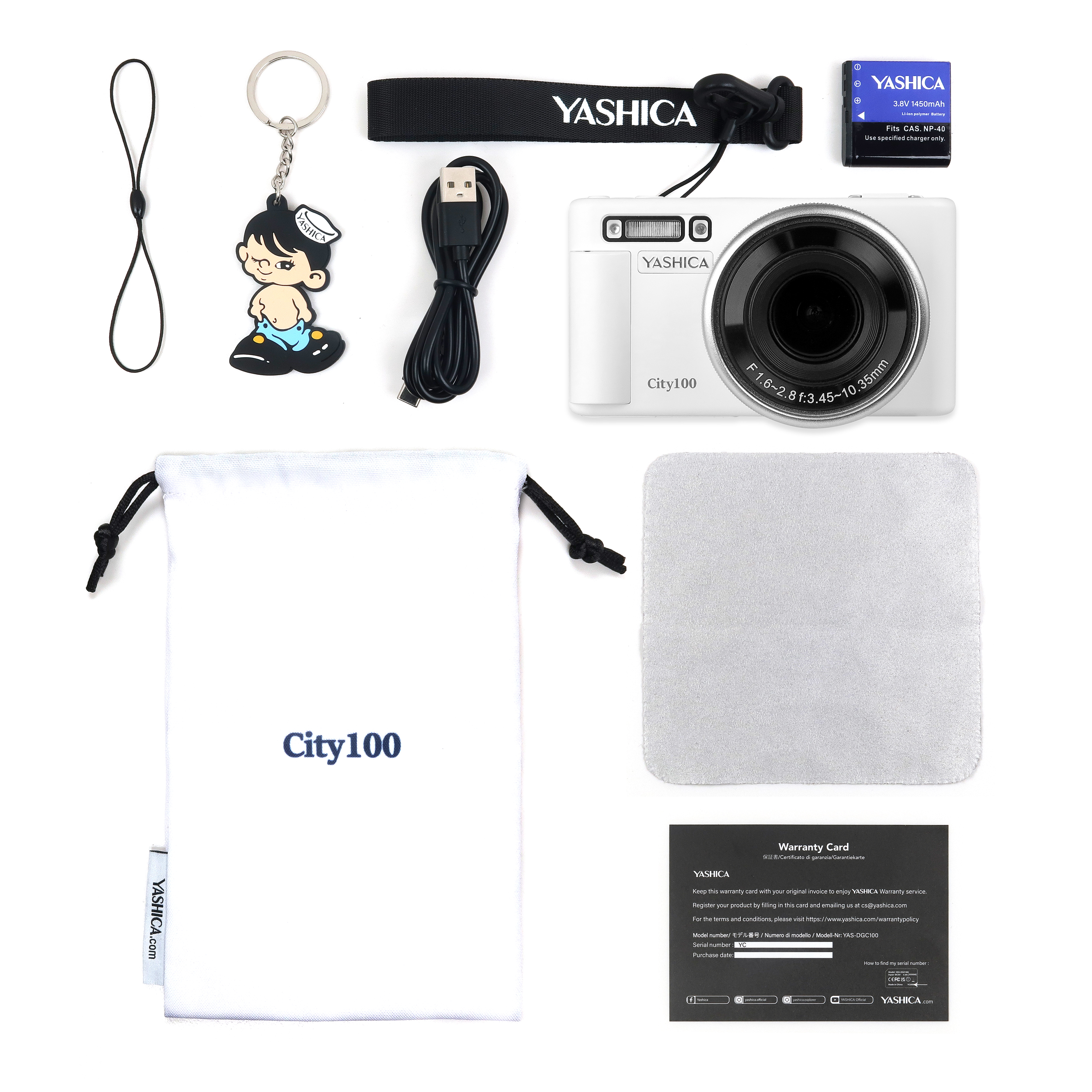 YASHICA City 100 White