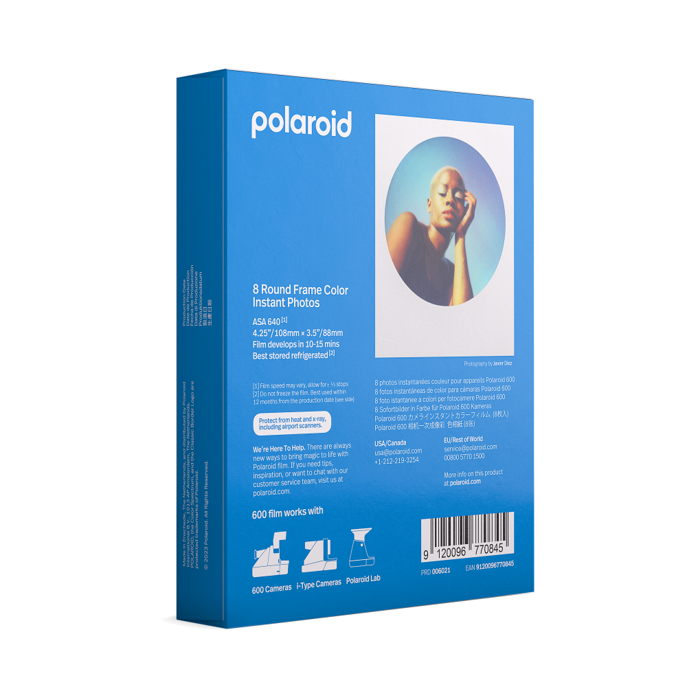 Color Film 600 - Round Frame Edition (8Photos)