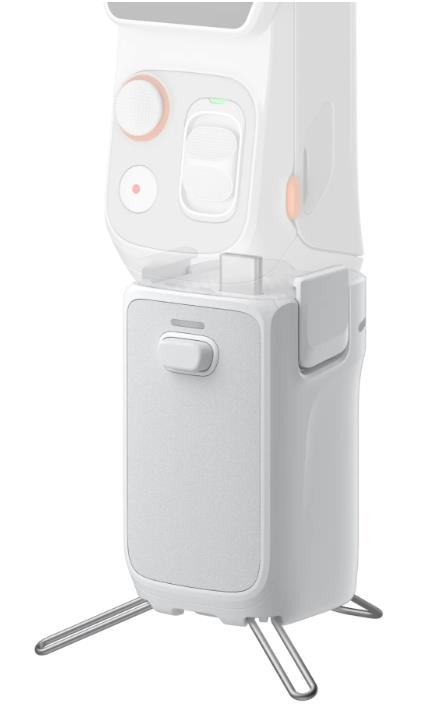Battery Handle for insta360 Luna Series - White