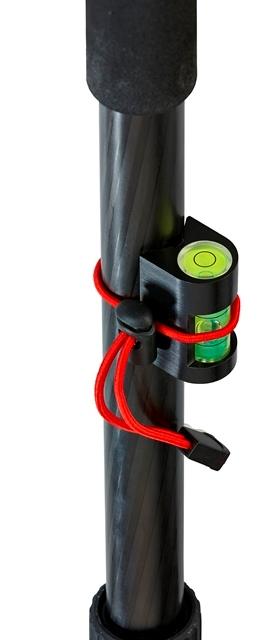 Wasserwaage für Einbeinstative