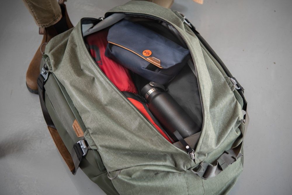 Travel Duffel 65L - Sage PFAS Free