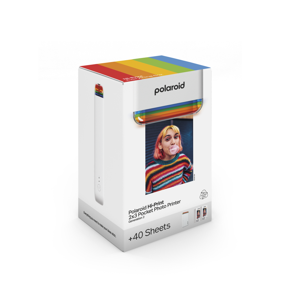 Everything Box Polaroid Hi-Print 2x3 Gen 2.0 - White