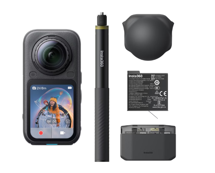 Insta360 X6 Essentials Bundle - Midnight Black