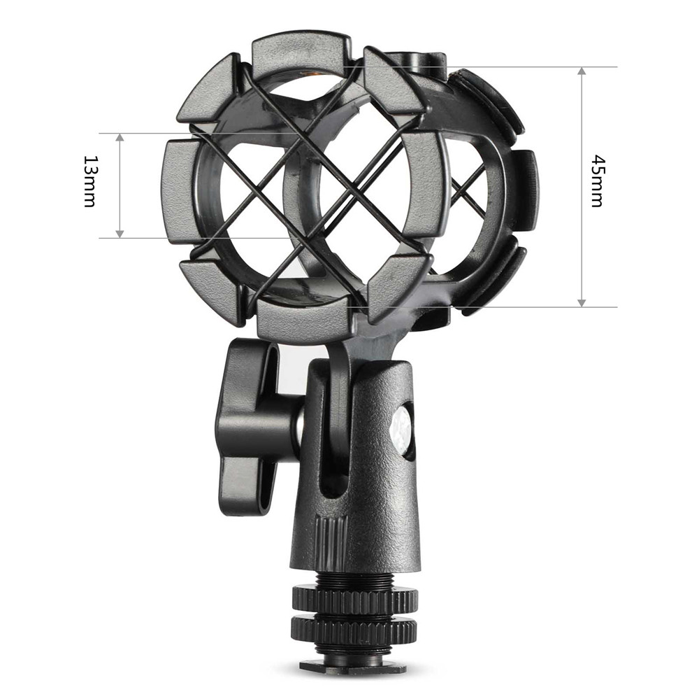 Microphone Shock Mount for Camera Shoes and Boompoles 1859
