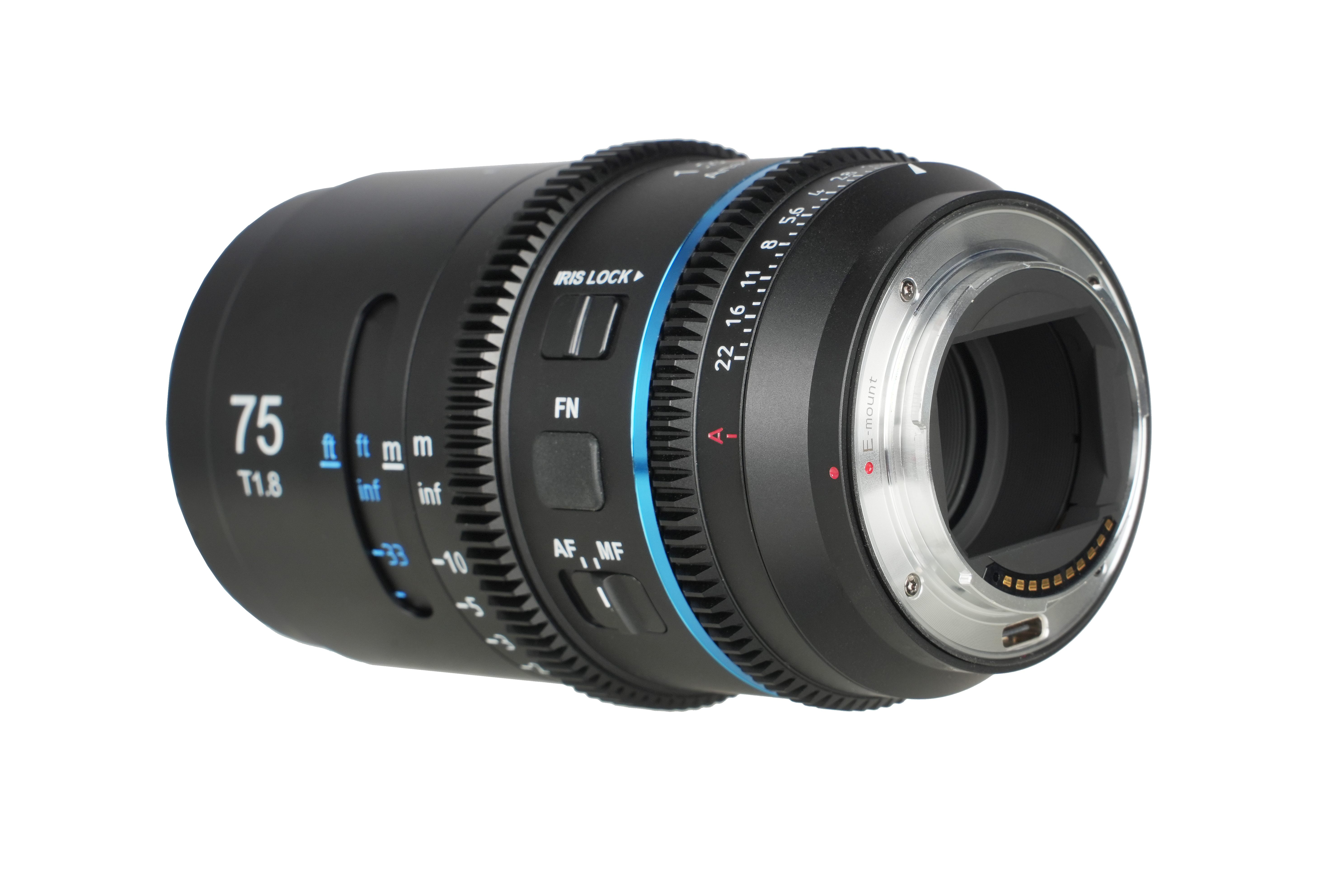 Sirui Astra 75mm  T1.8 1.33x AF Full Frame Anamorphic Cine Lens (Z mount) - Blue Flare