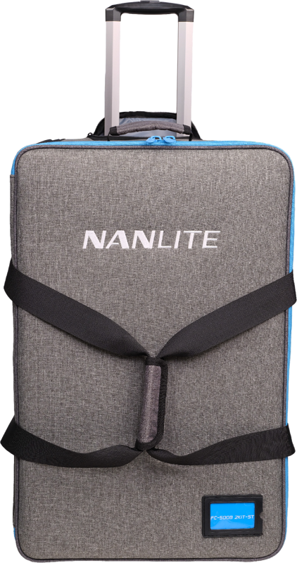 NANLITE FC-500B 2-Light Trolley Case Kit